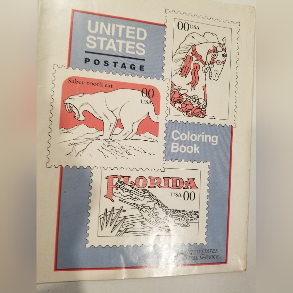 United States Postal Coloring Book